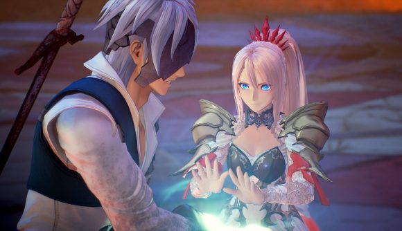 Two characters in Tales of Arise using magic
