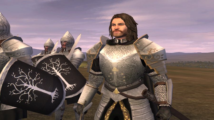 A generic Gondorian general from Third Age Total War Reforged