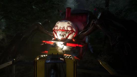 Choo-Choo Charles the evil clown spider train thing