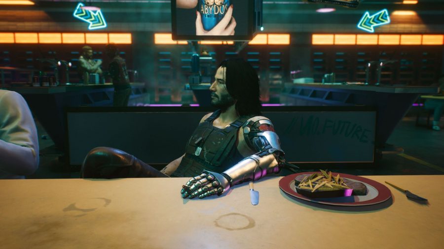 Johnny is a bit of an arse in Cyberpunk 2077