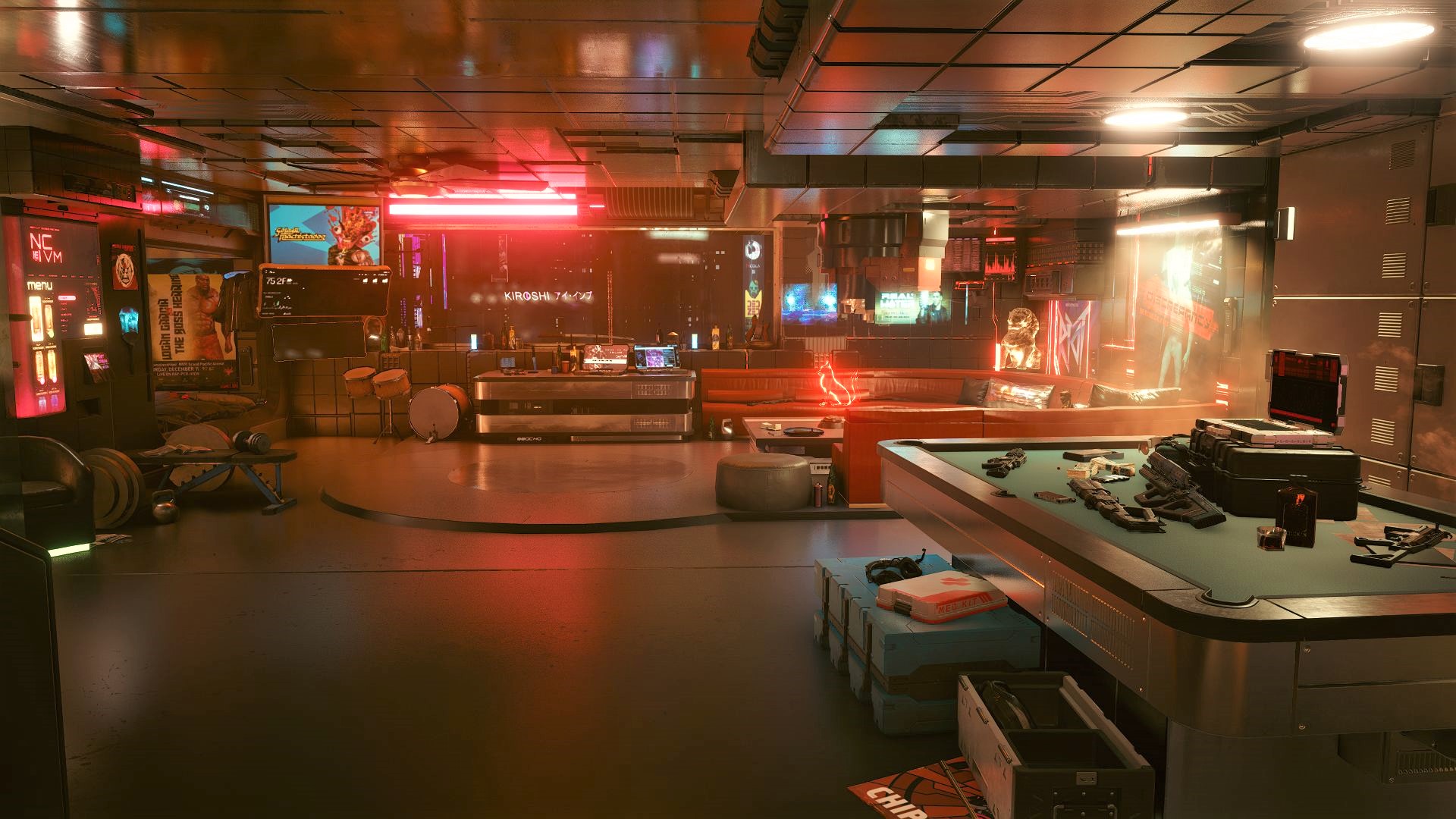 A Cyberpunk 2077 modder is giving V’s apartment some dazzling lifepath overhauls