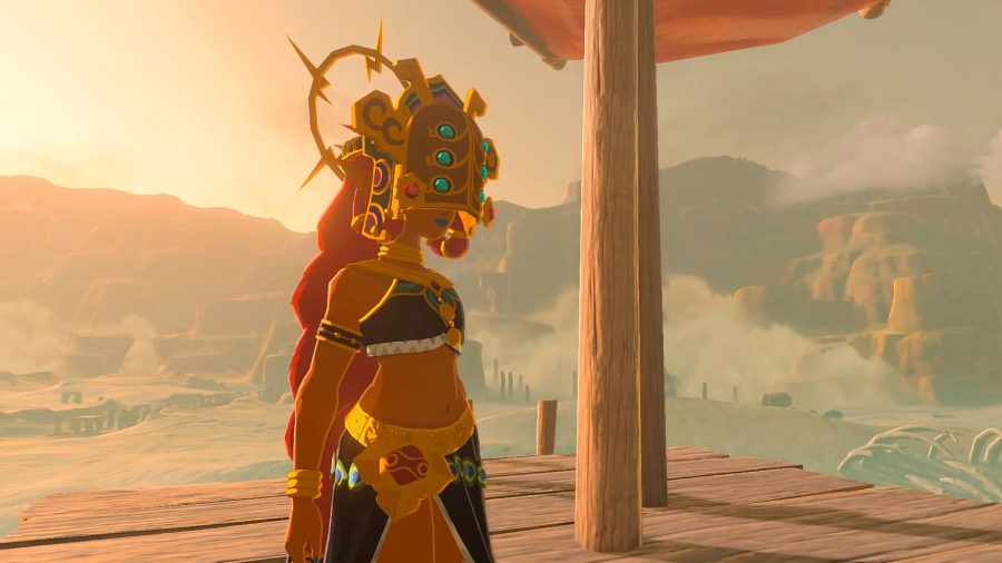 Gerudo woman from Zelda: Breath of the Wild