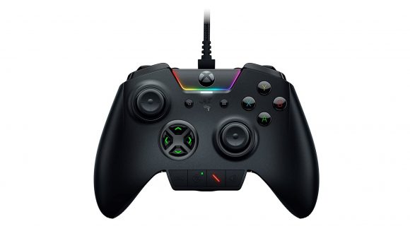 The Razer Wolverine Ultimate controller on a white background.