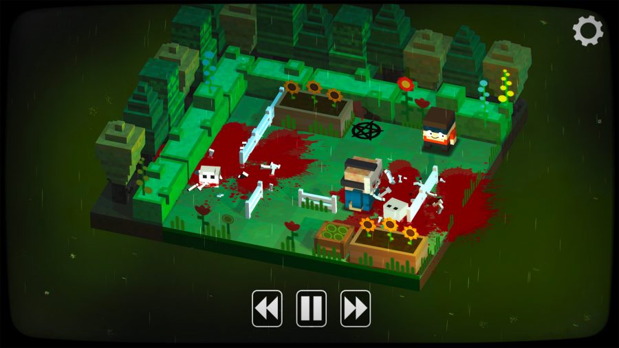 Slaughter at the Slayaway Camp, as the map fills with blood