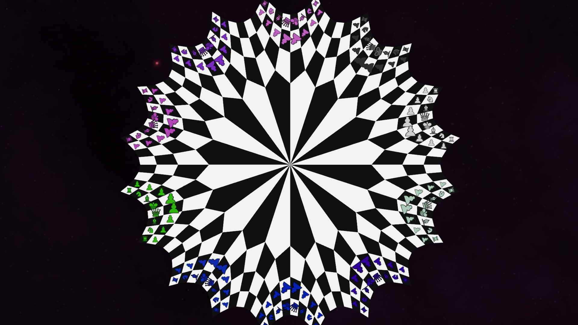 Play the world's slowest battle royale in Non-Euclidean Chess