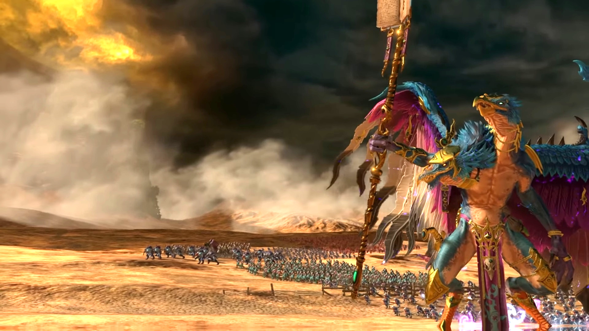Total Warhammer 3's new trailer pits Cathay against Tzeentch in an epic siege