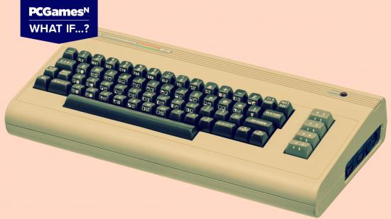 Commodore 64 showcasing the days of physical media in PC gaming