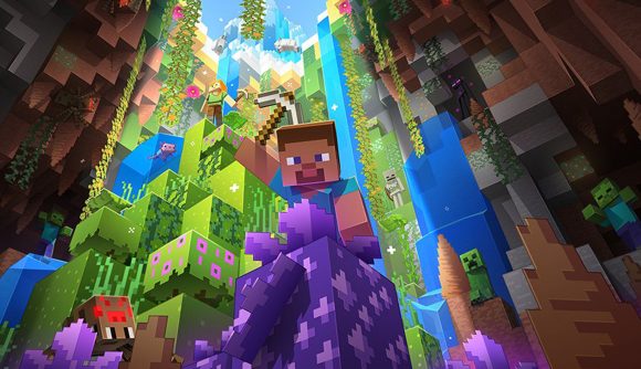 Minecraft's Caves and Cliffs Part 2 update is out next week
