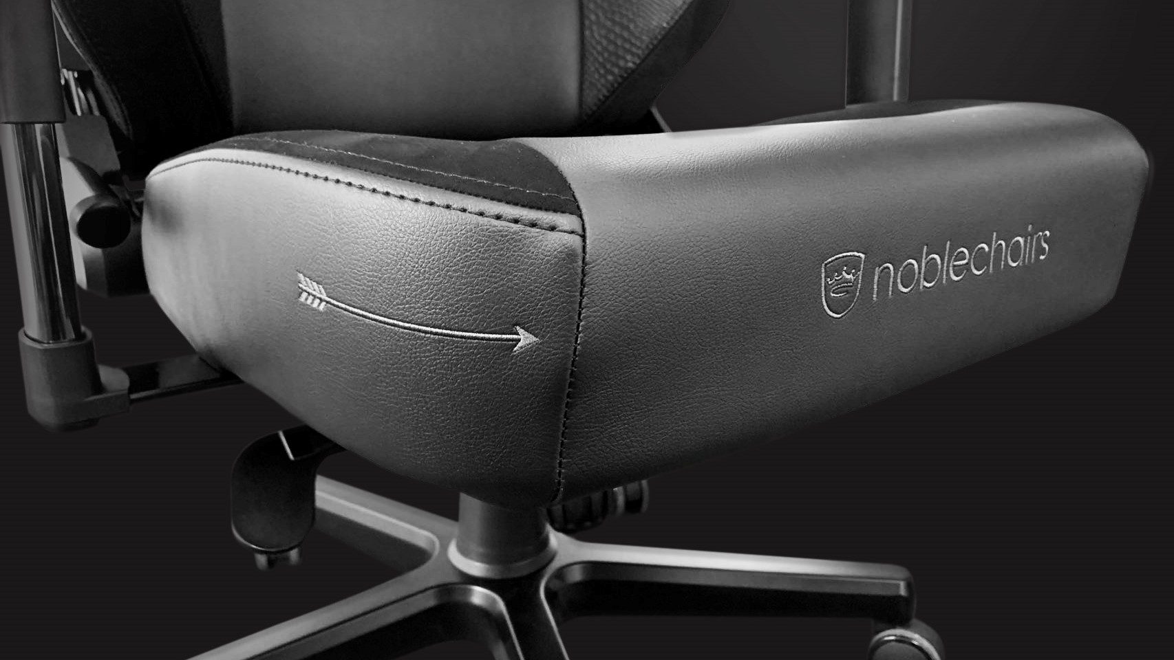 Noblechairs' Skyrim 10th anniversary gaming chair is a subtle Nordic nod