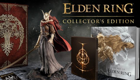 The Elden Ring collector's edition, including a nine-inch statue of the character Malenia