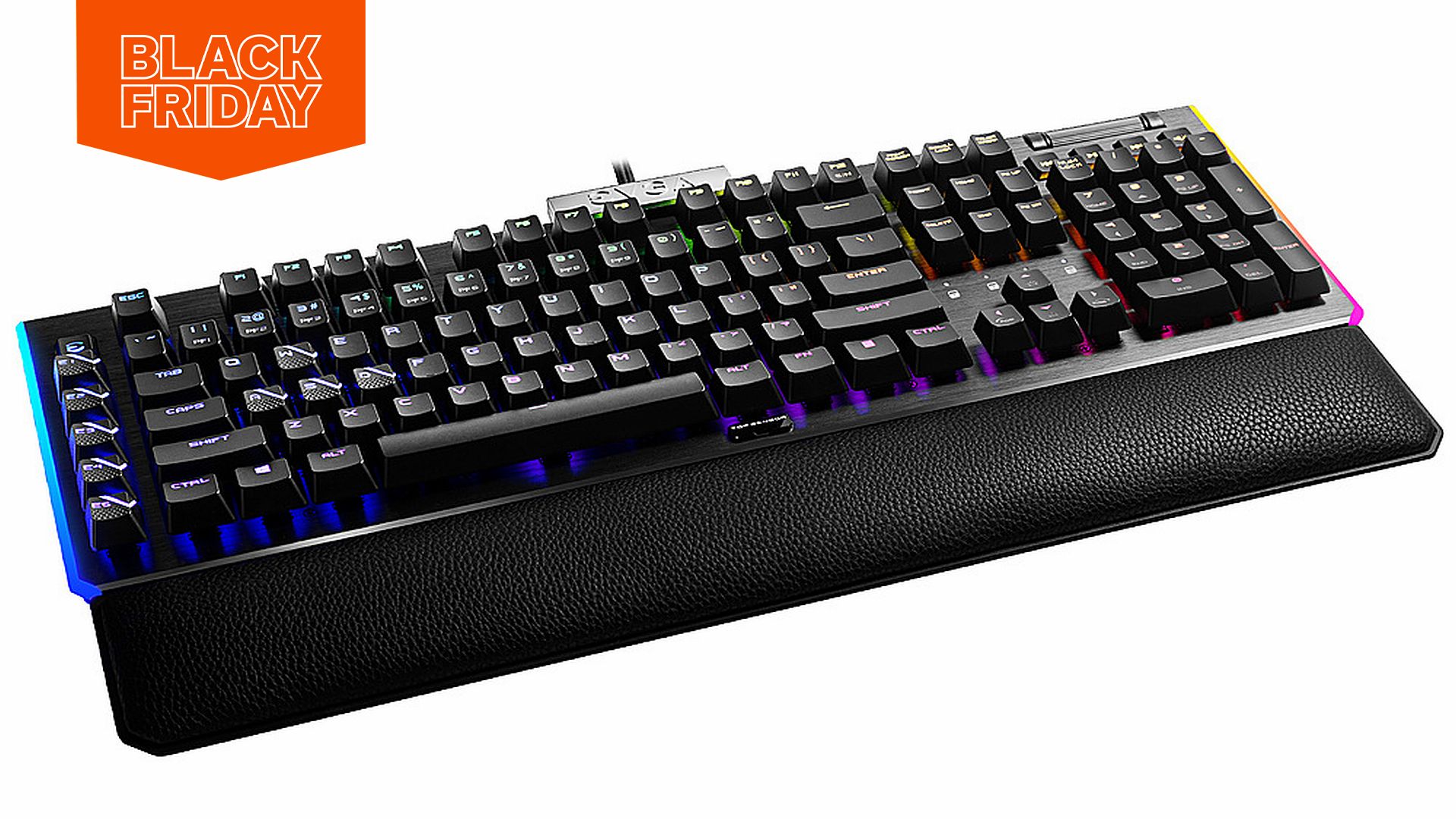Save $110 on the EVGA Z20 mechanical gaming keyboard this Cyber Monday
