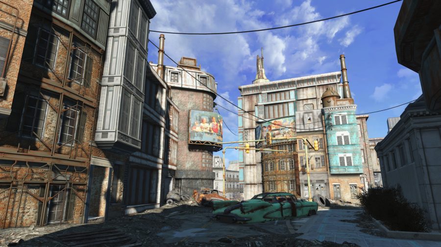 Downtown Boston in our Fallout 4 review