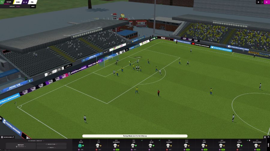 Cav scoring on the volley in FM22