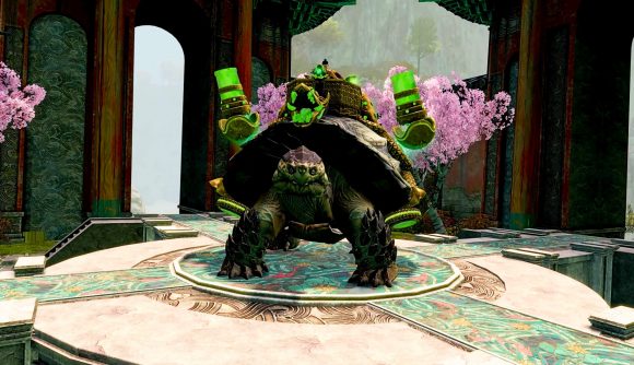 Guild Wars 2's new siege turtle mount