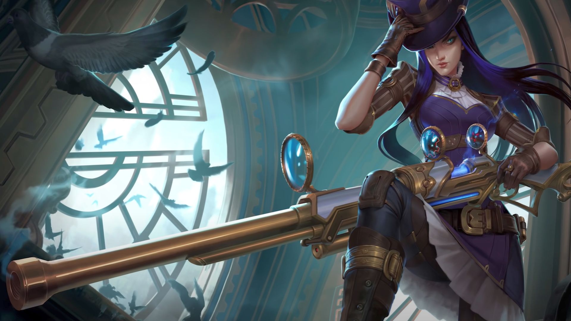 Here’s a peek at League of Legends champion Caitlyn’s upcoming visual update