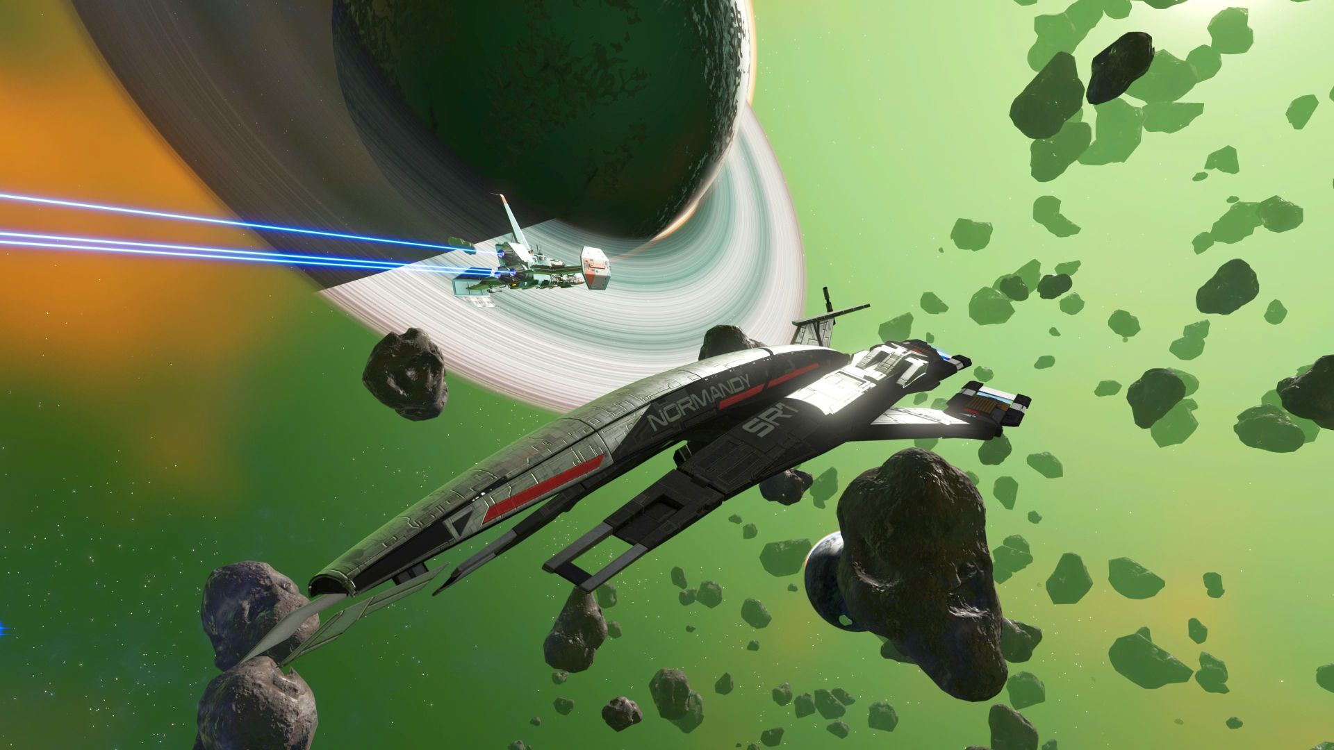Mass Effect’s Normandy SR1 and past Expeditions return to No Man’s Sky for a limited time