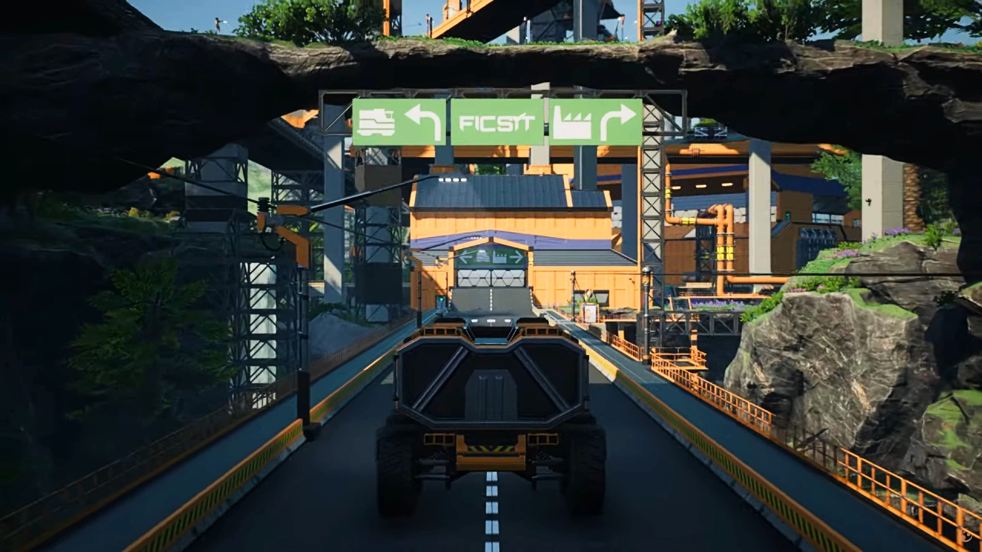 Satisfactory’s Update 5 adds new signs, signals, and dedicated servers
