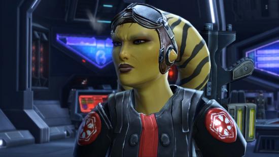 Anri, a Twi'lek and former Sith Empire officer, is seen in Star Wars: The Old Republic's upcoming expansion.