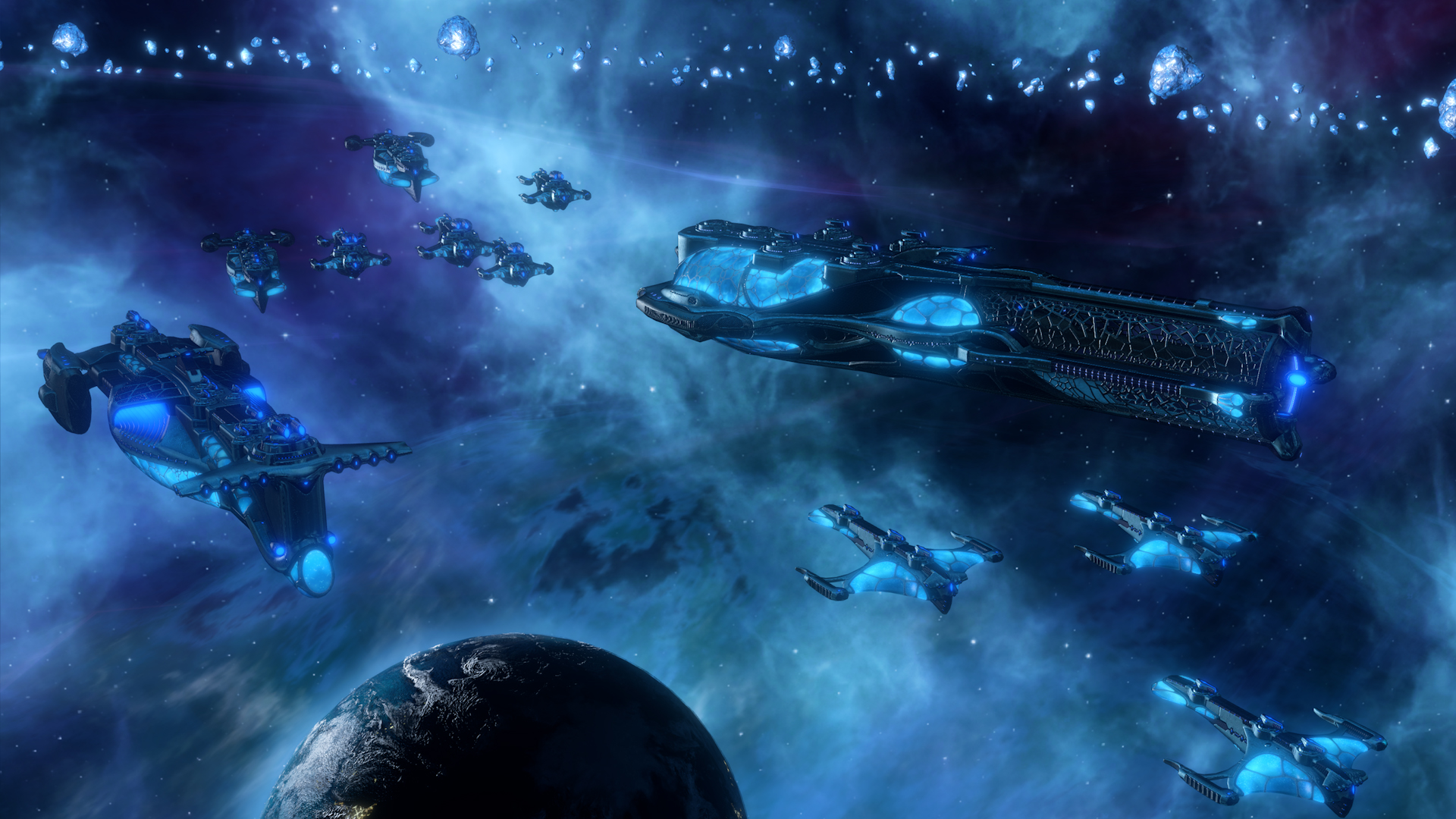 Stellaris’ next species pack features aquarium ships and a space dragon