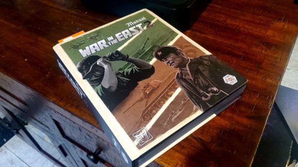 The 520-page hardback manual for War in the East 2.