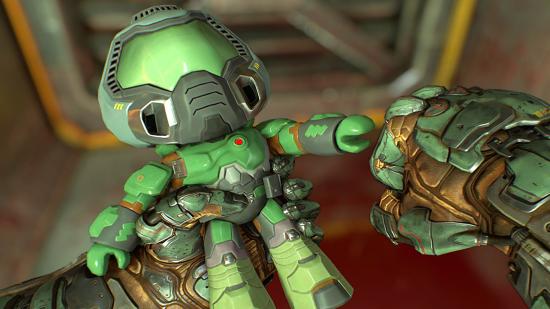 A Fortnite Doom Slayer skin is rumoured to be on the way