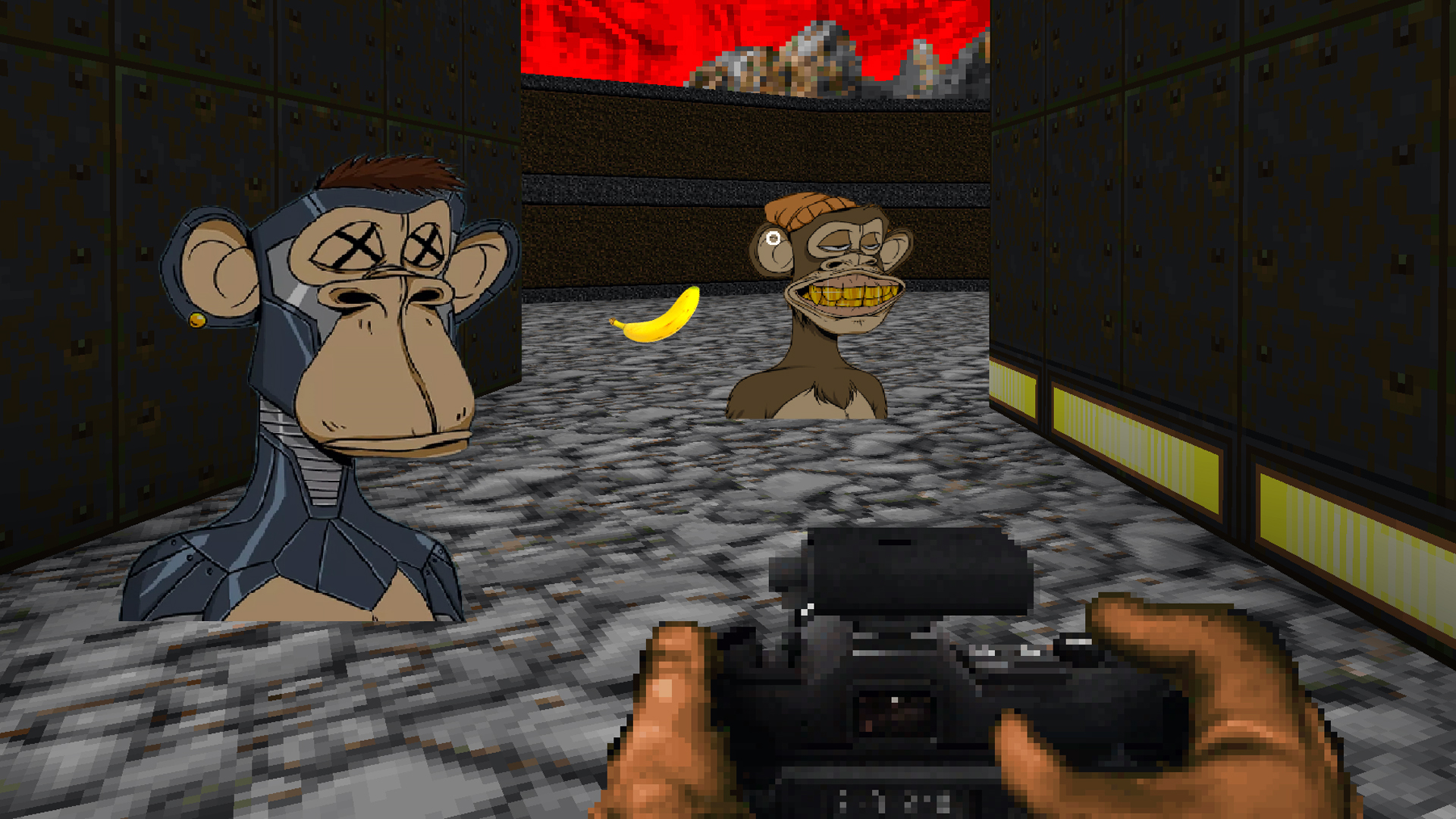 This Doom mod lets you photo NFTs for money