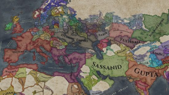 ベストCK3 MODS：Crusader Kings 3 Mod、Fallen Eagle、Roman Empireの現代の地図