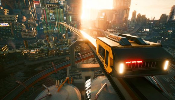 Cyberpunk 2077 modder adds a metro station