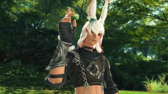 FFXIV's new playable male Viera race