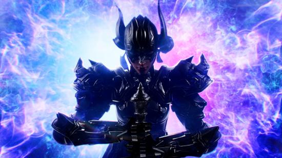 FFXIV character in a promotional video for Endwalker