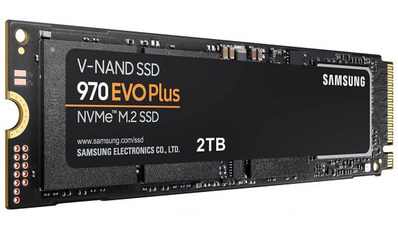 The Samsung 970 EVO Plus NVMe SSD