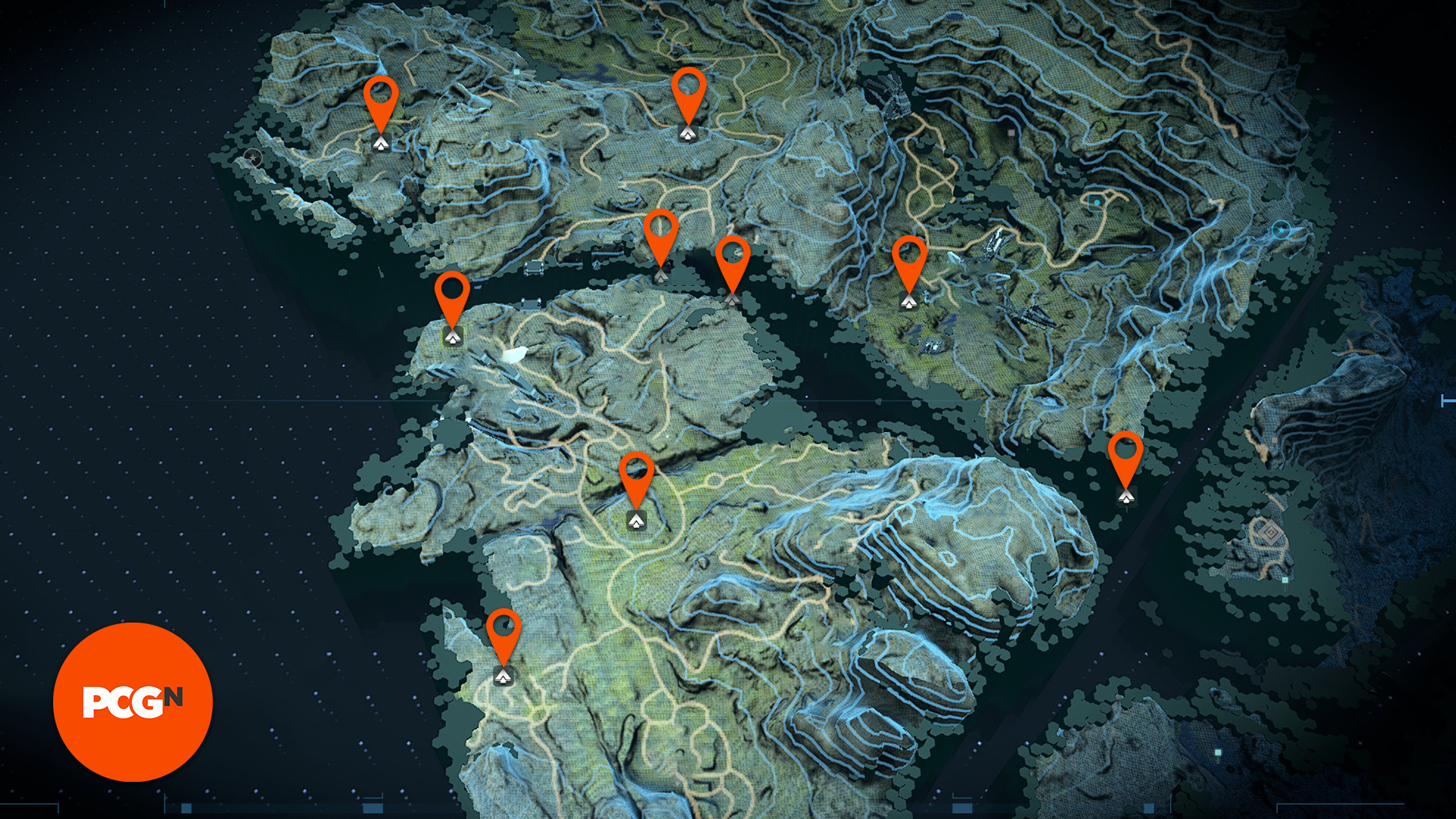 Halo Infinite All Skull Locations Map