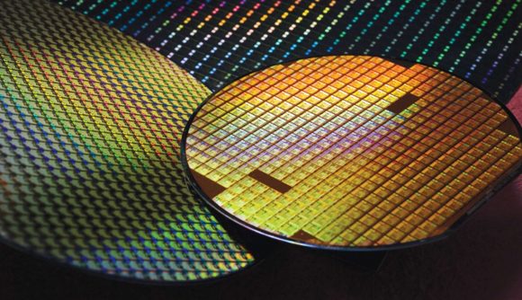 A pair of TSMC wafers
