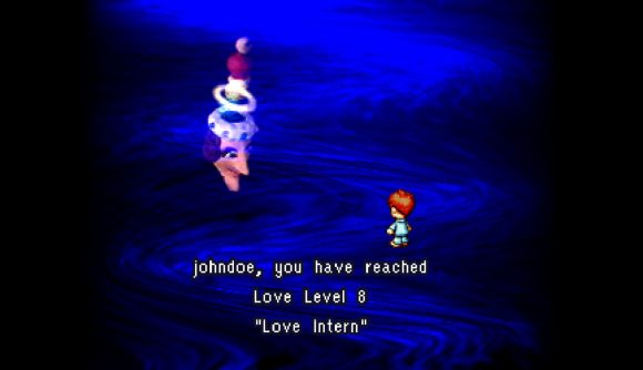 Leveling up with love in the "anti-RPG", moon