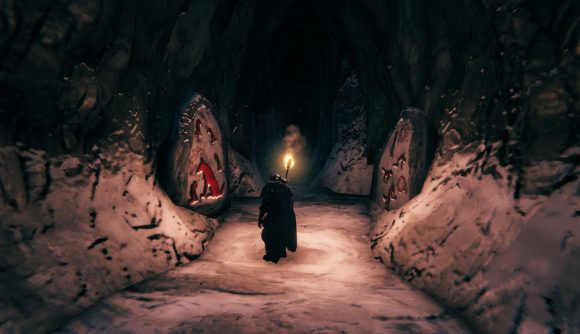 Exploring the upcoming Mountain caves in Valheim