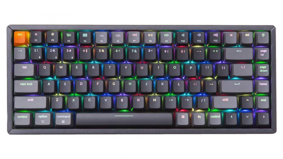The Keychron K2 version 2 is the best cheap wireless gaming keyboard against a white background