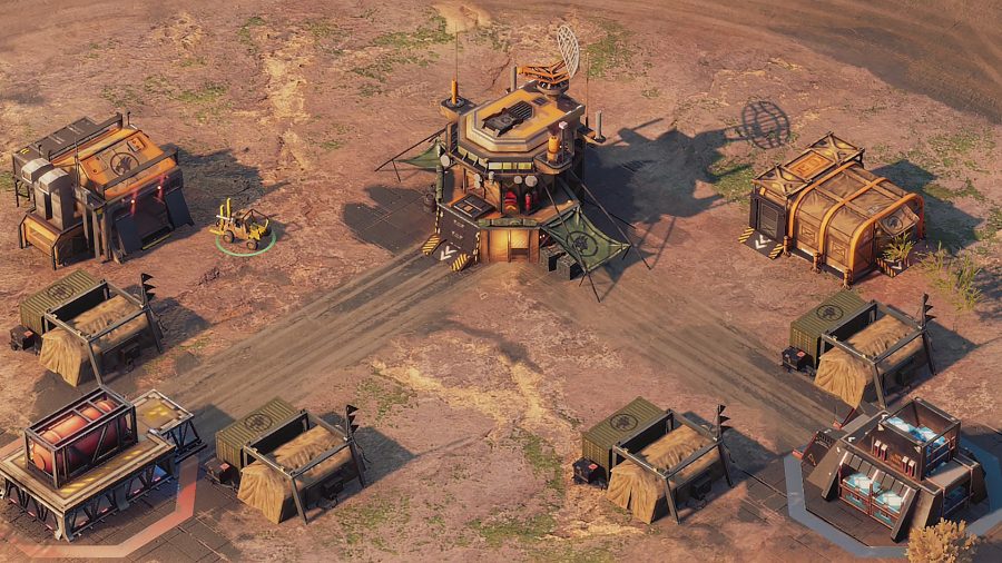 Survey your base buildings in Crossfire: Legion