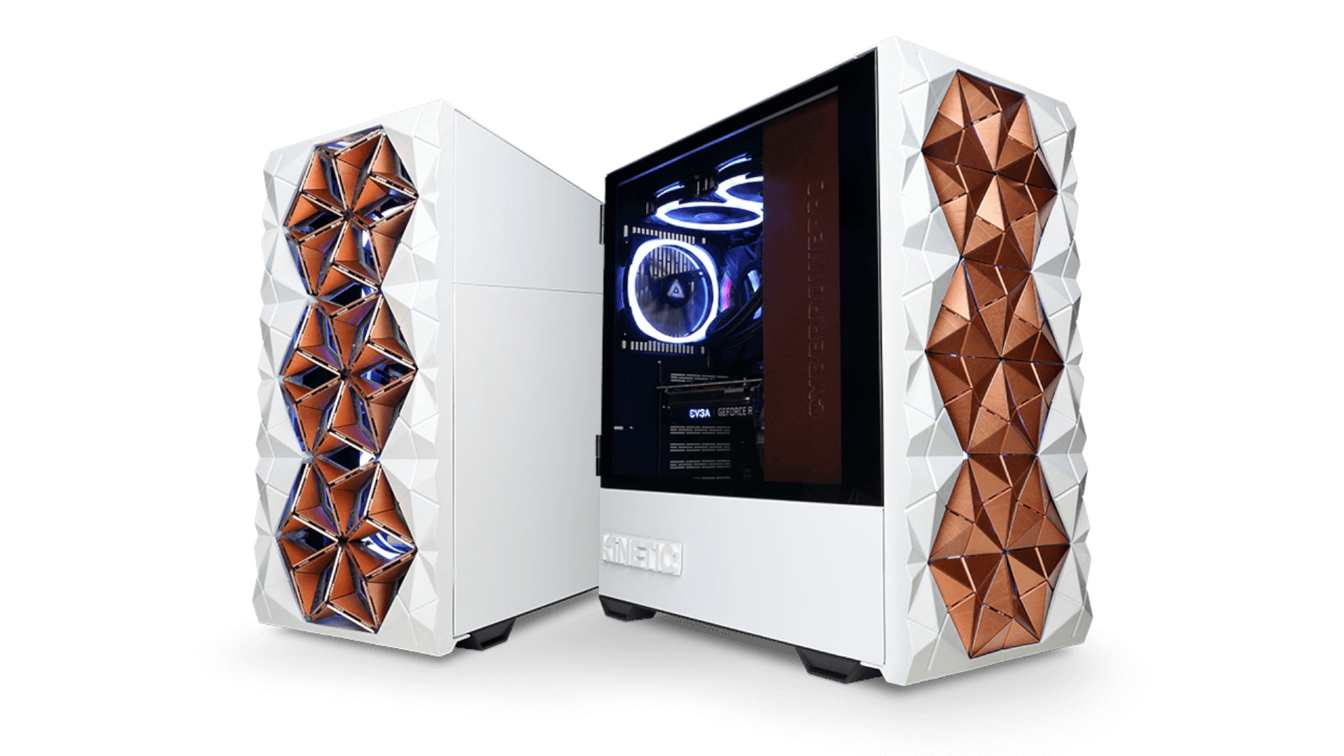 CyberPowerPC hopes to breathe new life into PC case design with its Kinetic series