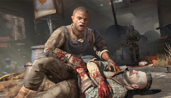 A Dying Light 2 character seeks help for an injured friend