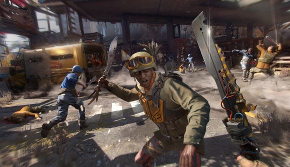 Attacking a Dying Light 2 character in first-person