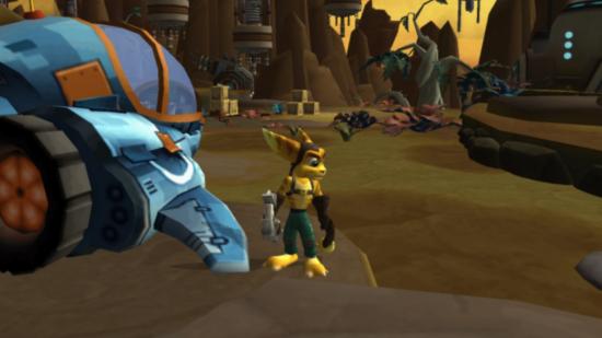 PlayStation 2 classic Ratchet & Clank rendered in Vulkan on PCSX2