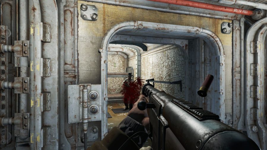 Tirer sur un Triggerman avec un fusil de combat dans Fallout 4