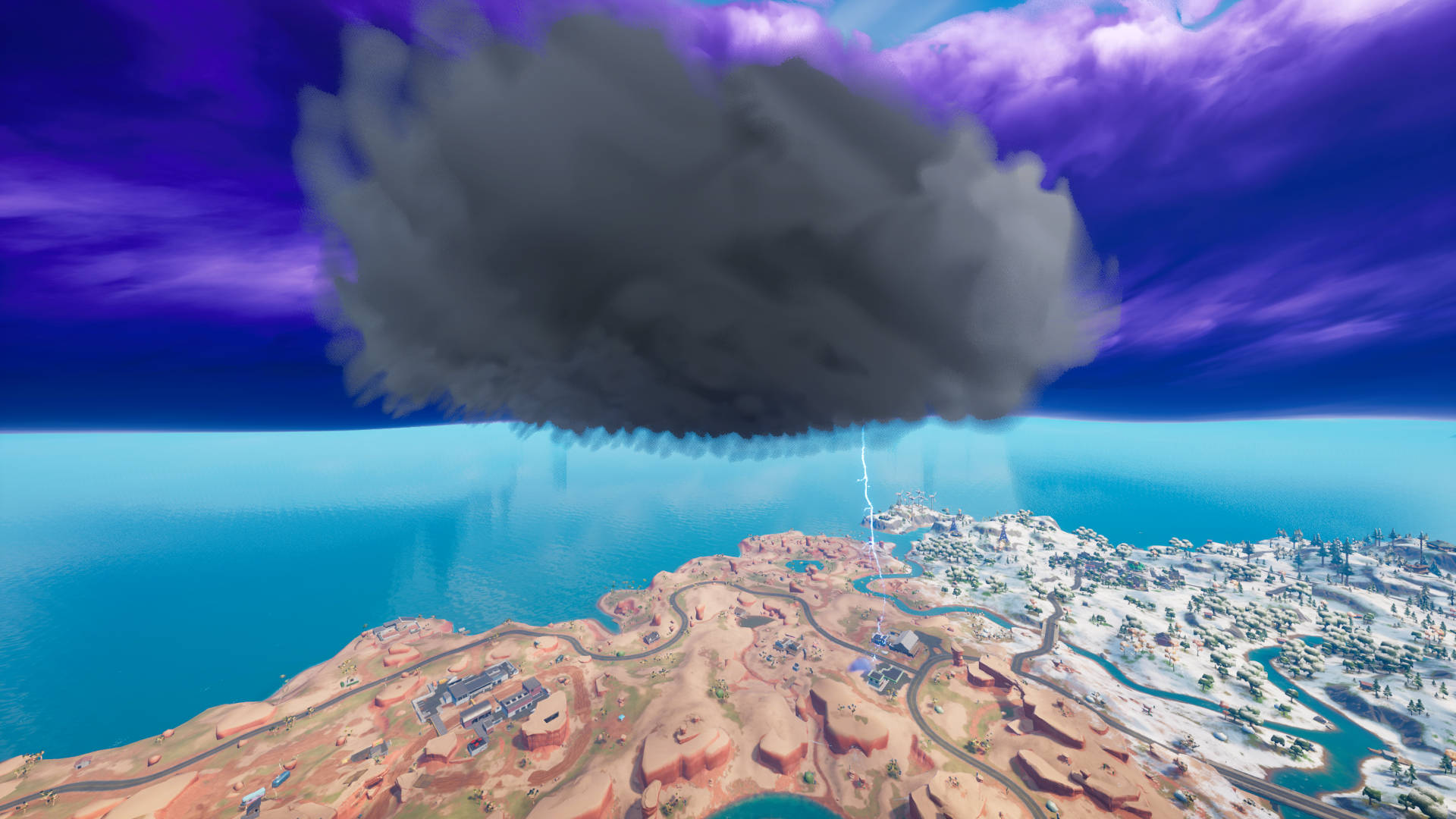 How to travel 100 meters while flying around a tornado in Fortnite