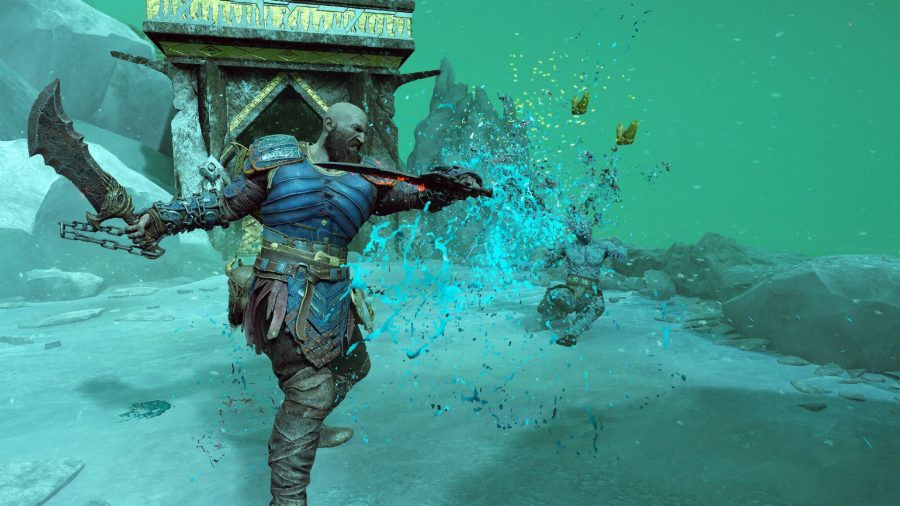 Kratos يقوم بهجوم الغزل في مراجعة God of War للكمبيوتر الشخصي