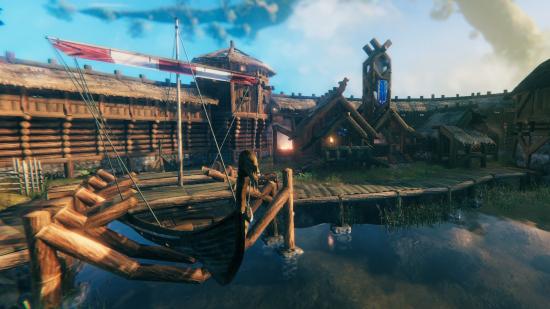 For Honor's Viking Village map reimagined in Valheim