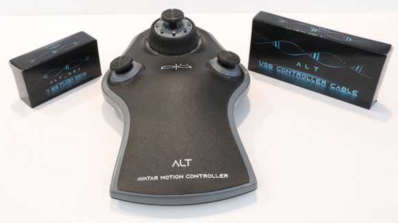 The Alt Motion Controller with its accessories