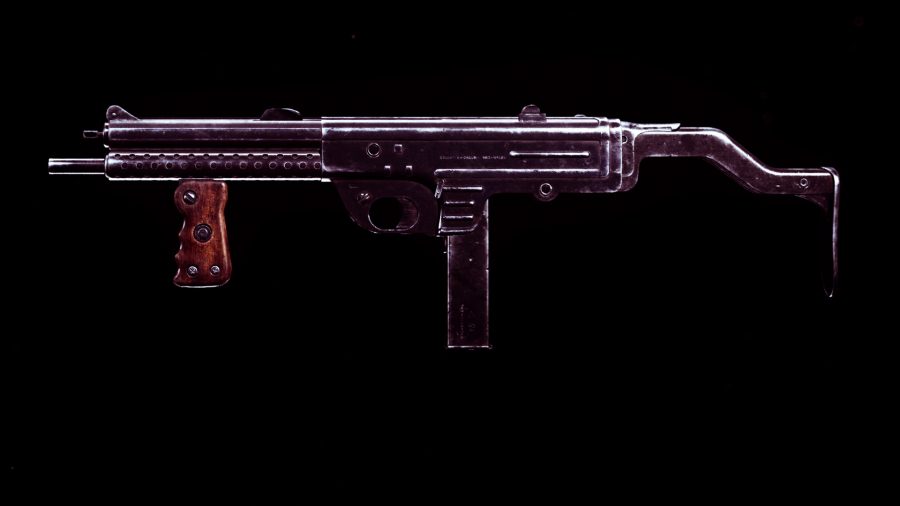 The Armaguerra 43 SMG in Call of Duty Warzone Pacific's preview menu