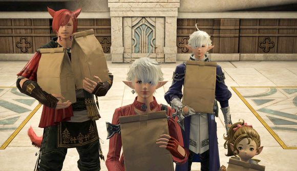 The cast of FFXIV has a food delivery