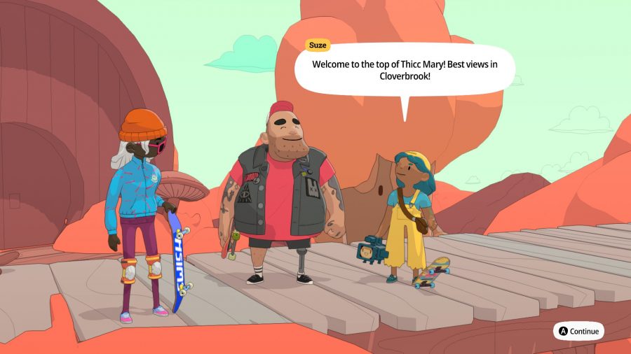Meeting the exuberant skate crew in our OlliOlli World review