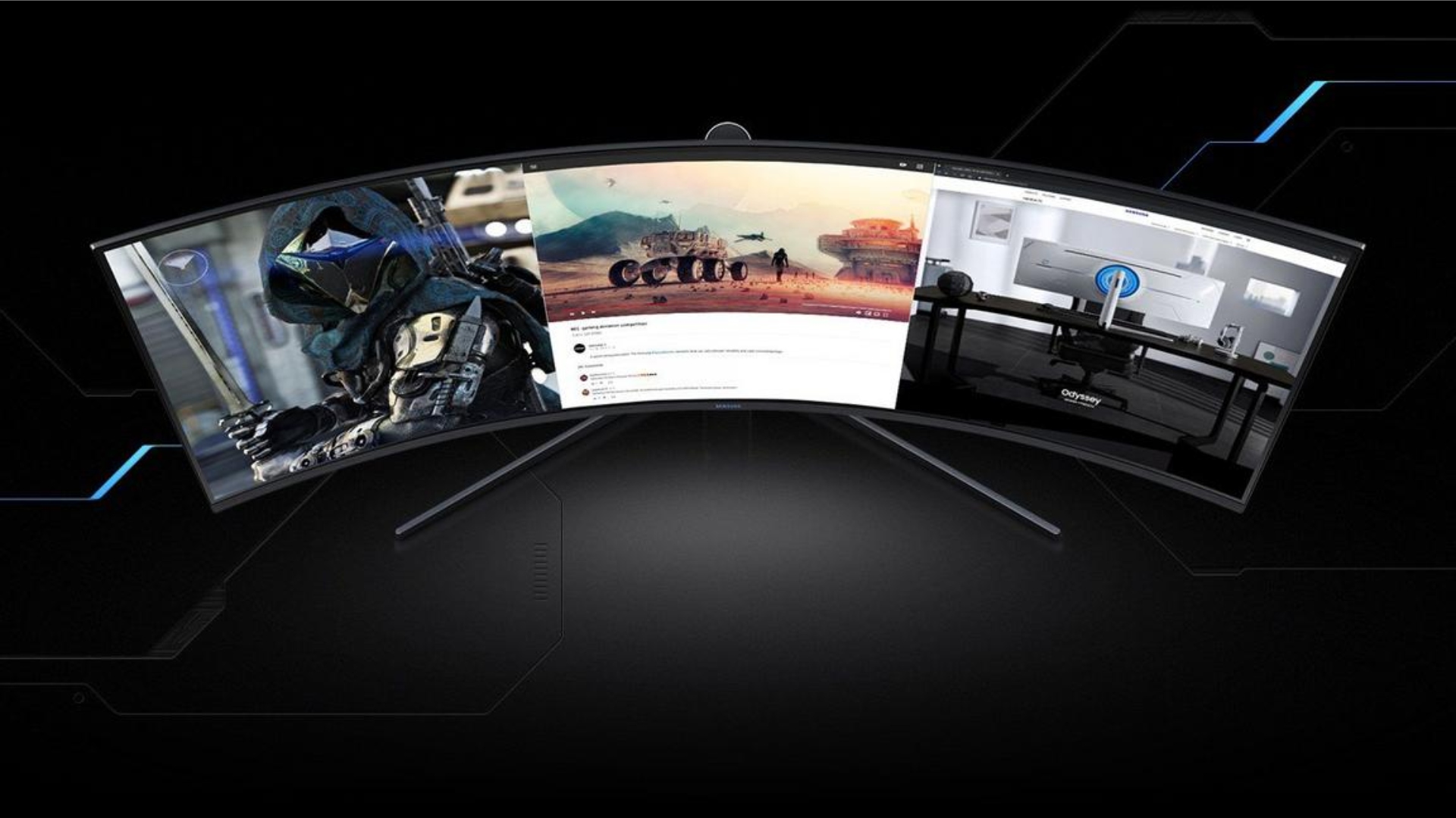 Save $400 on Samsung curved gaming monitors at GameStop